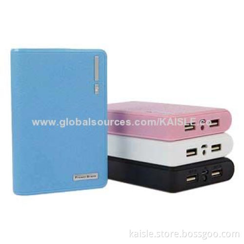 High-capacity Dual-output Port Power Banks, 4-level Energy Indicator
